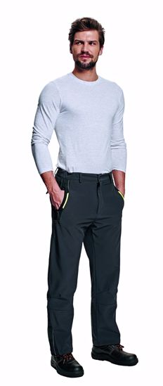 Obrázek z OLZA softshellové kalhoty, šedá  